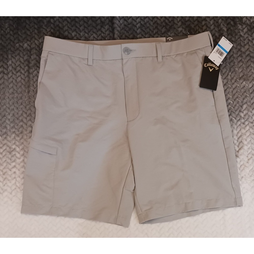 NWT Callaway Opti Dri Stretch Performance‎ Elastic Waist Shorts Men's Size 36